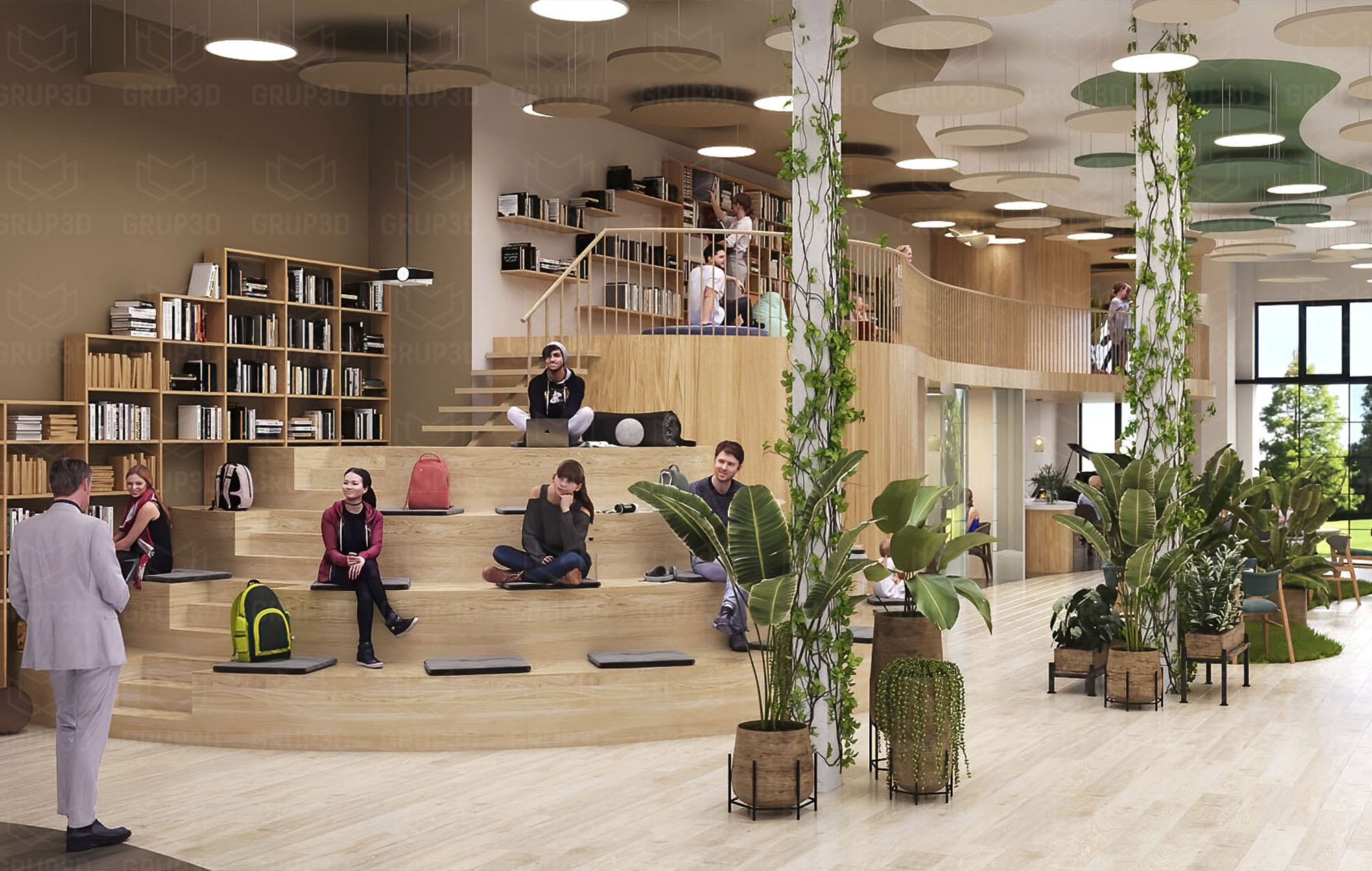 Grup3D Renders de arquitectura en Barcelona - (44448)